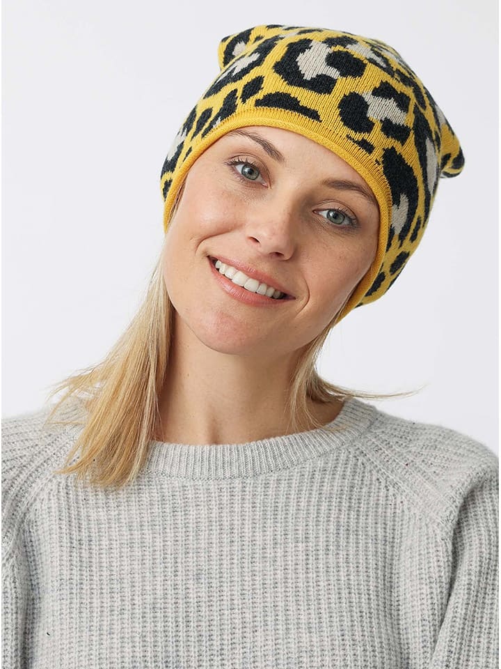 Zwillingsherz Beanie in Gelb günstig kaufen onesize