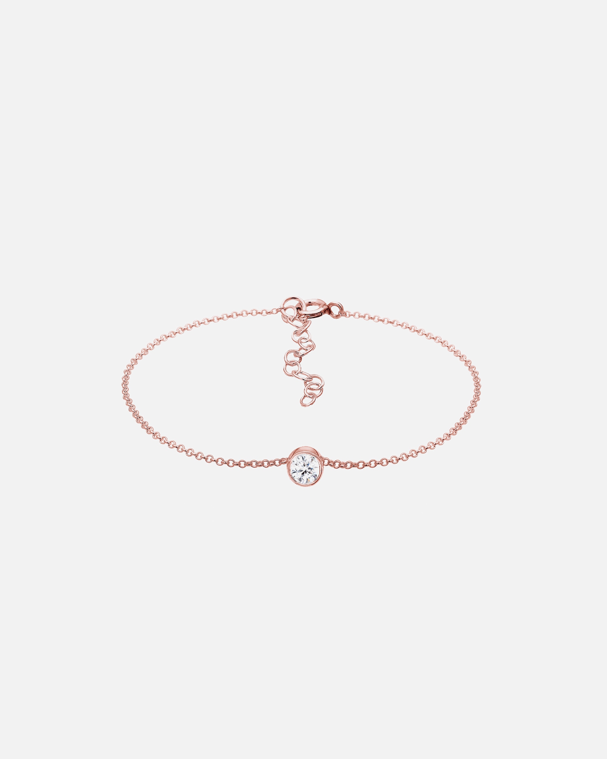 Elli Solitaire Pendant for Women, Basic Style with Glass Crystals in 925 Sterling Silver