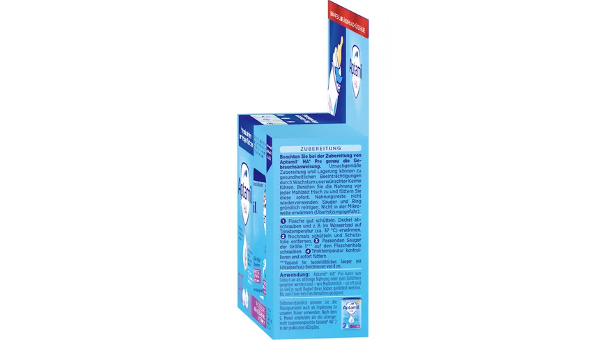 Aptamil HA Pre Hydrolysierte Anfangsnahrung trinkfertig 180 ml