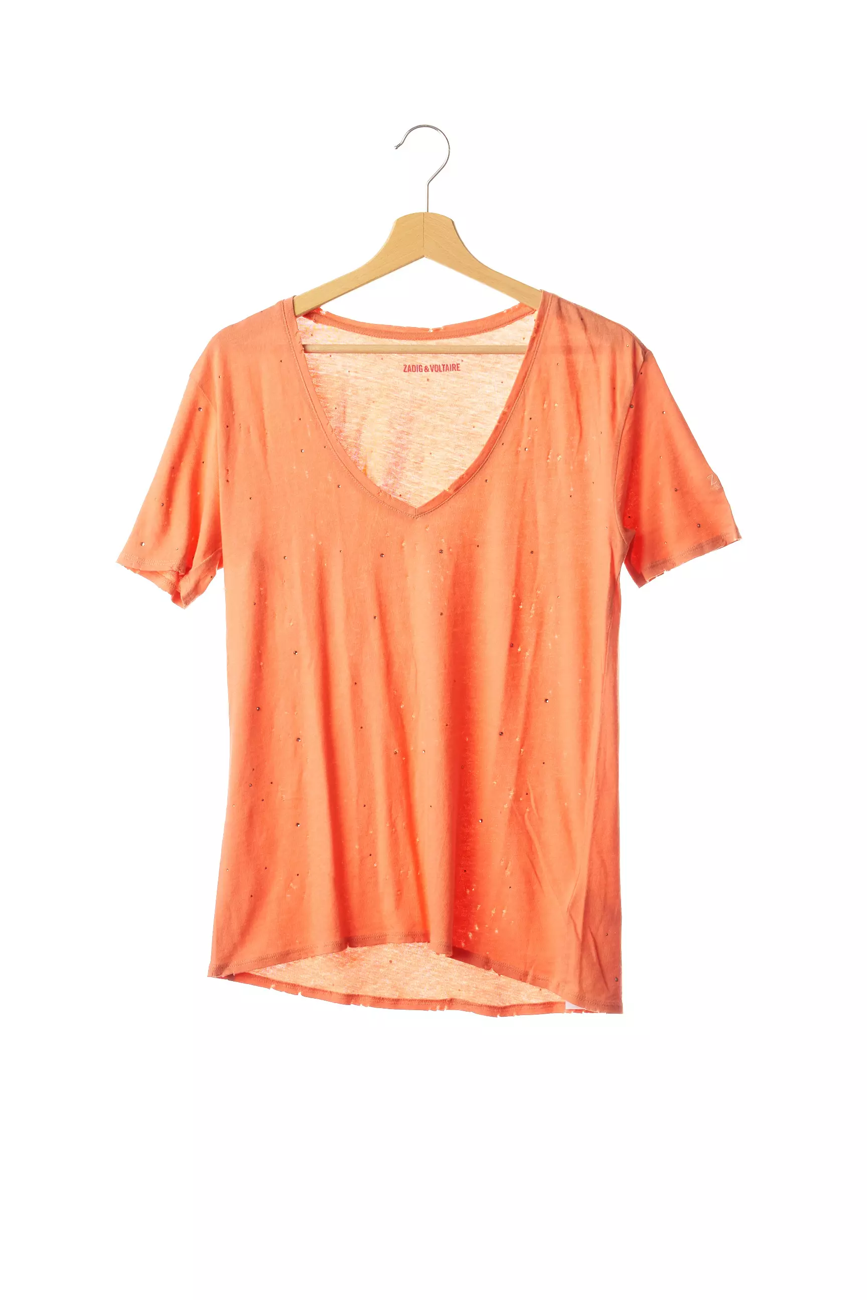 Zadig Voltaire Tshirts Femme couleur orange
