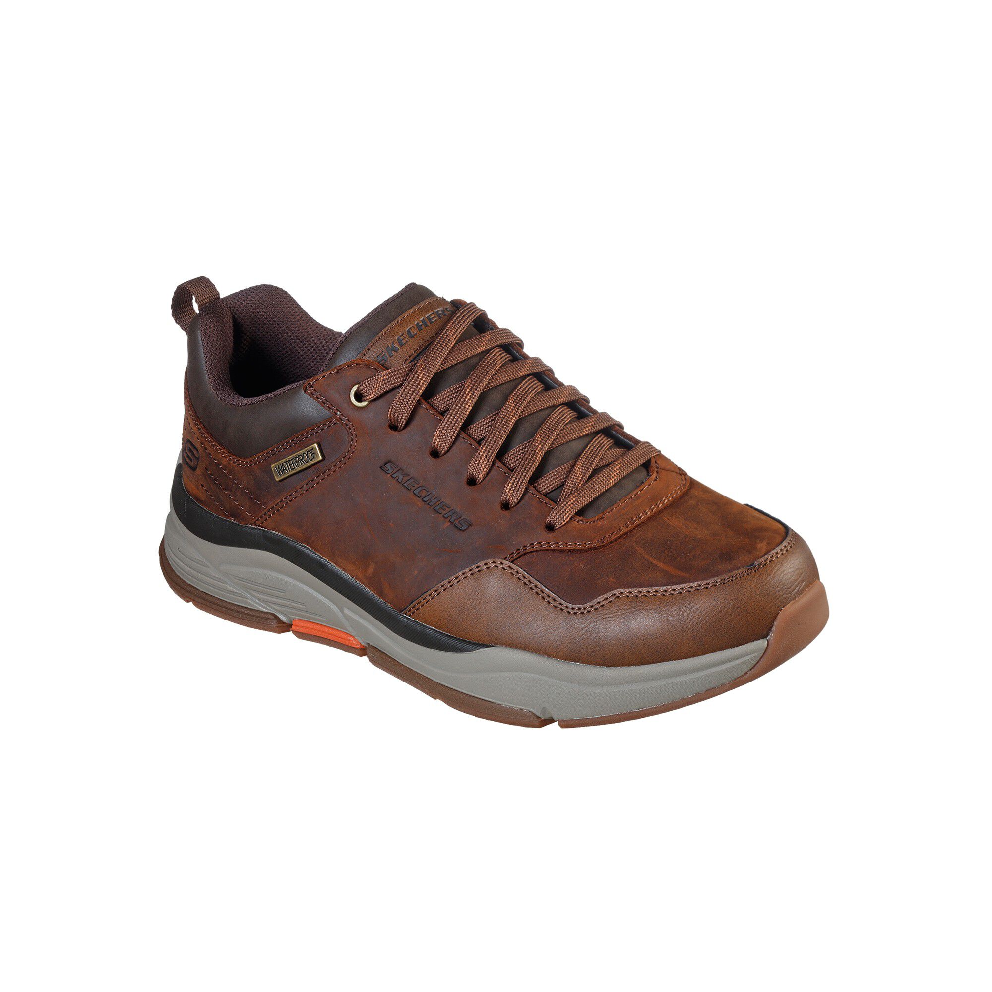Baskets cuir imperméable Relaxed Fit Benago Hombre