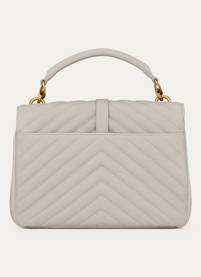 Saint Laurent College Medium crossbody bag in quilted calfskin