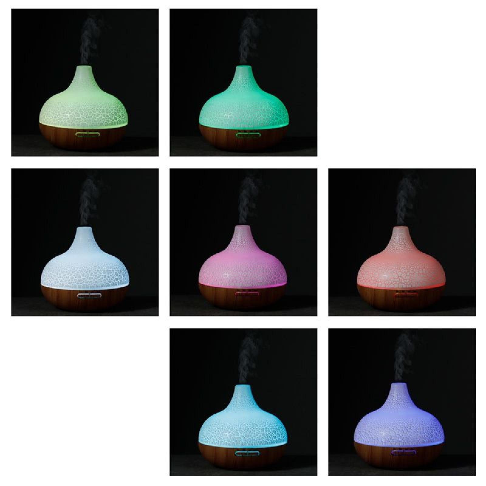 Puckator Diffuser Eden Elemental tropfenformiger farbwechselnder USB Duftöl Diffuser Luf