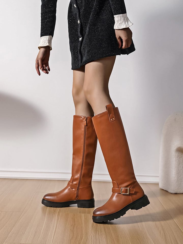 Sixth Sens Stiefel in Hellbraun günstig kaufen