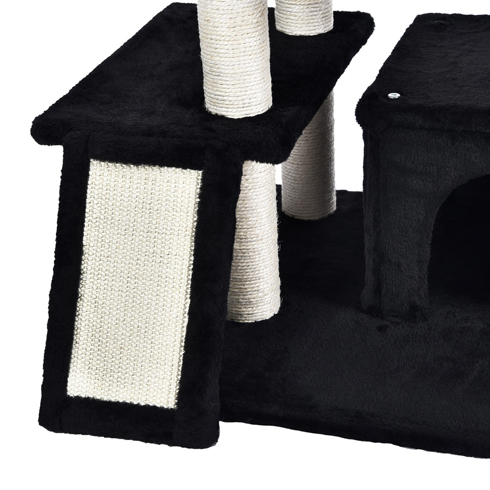 Home Deluxe Kratzbaum RUBY - Schwarz
