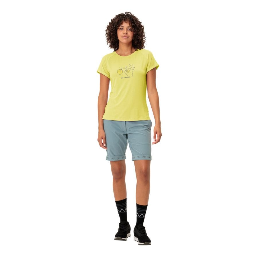 Cyclist 2 Fahrrad T-Shirt Damen