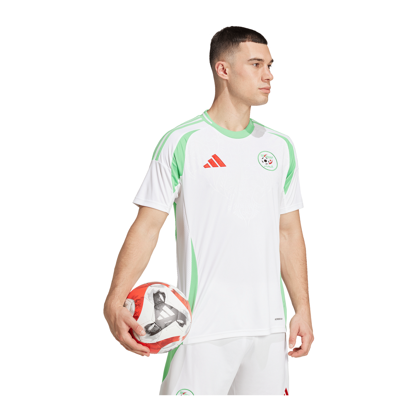 adidas Algerien Trikot Home 2024 Weiss