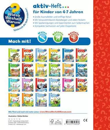 Ravensburger Wieso? Weshalb? Warum? aktiv-Heft: Tierkinder