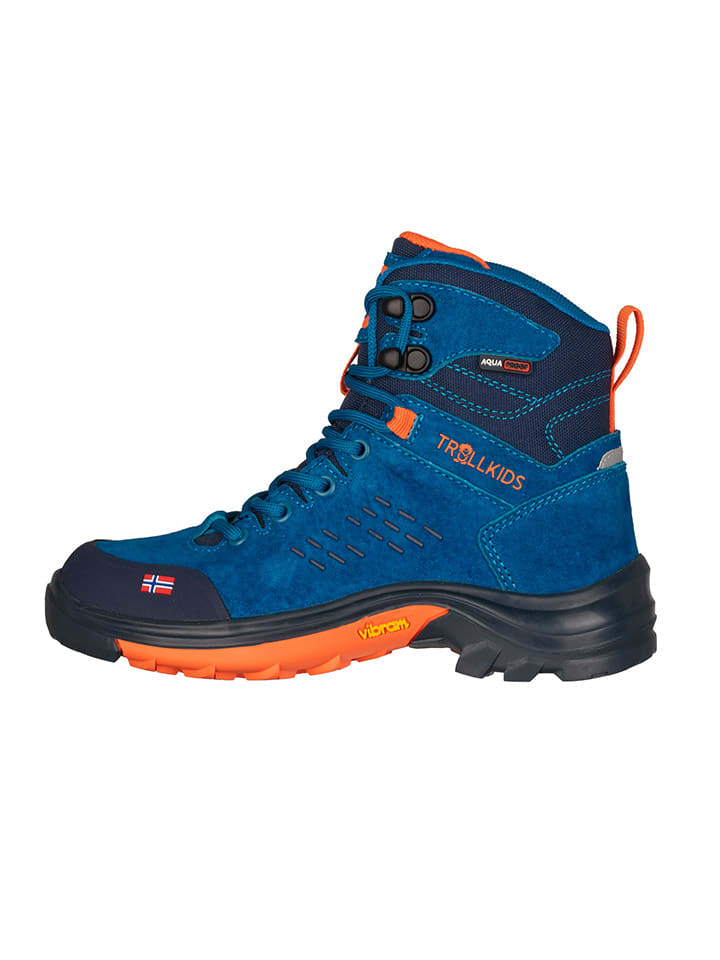 Trollkids Leder-Wanderschuhe 