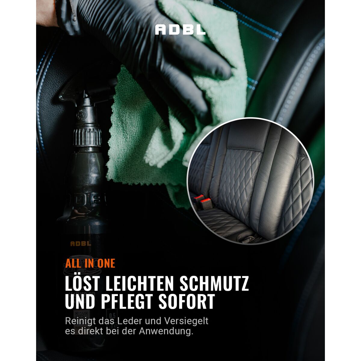 ADBL Leather QD Lederpflege mit Canyon Trigger 500ml