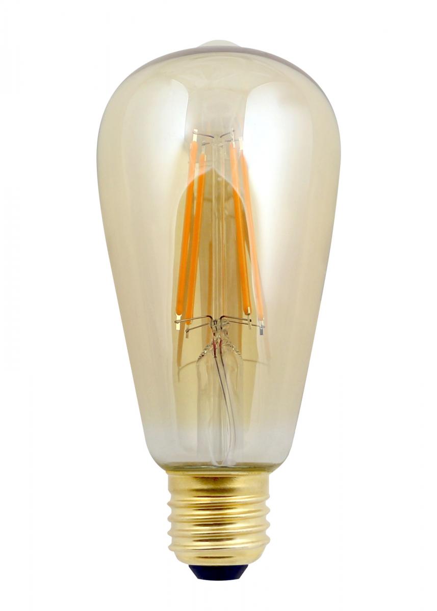 Fontastic Smart Home WiFi LED Filament Lampe E27, Flamme