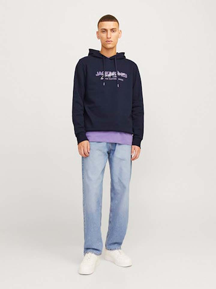Jack & Jones Hoodie in Dunkelblau günstig kaufen