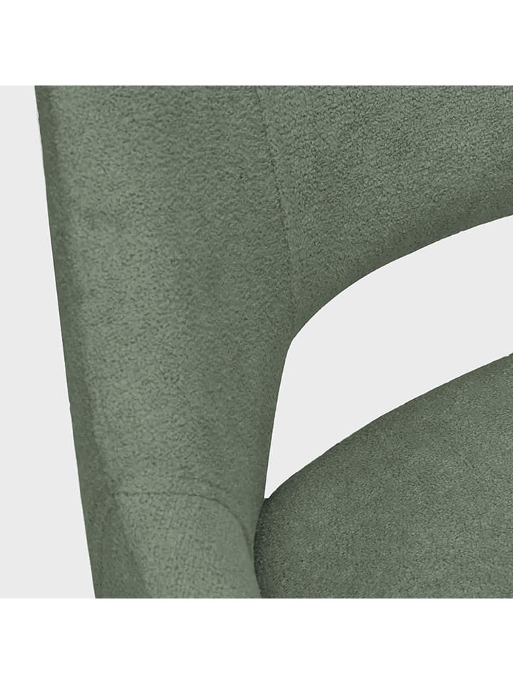 Homla Stuhl ''Clara'' in Grün - (B)56,5 x (H)85 x (T)47,5 cm günstig kaufen onesize