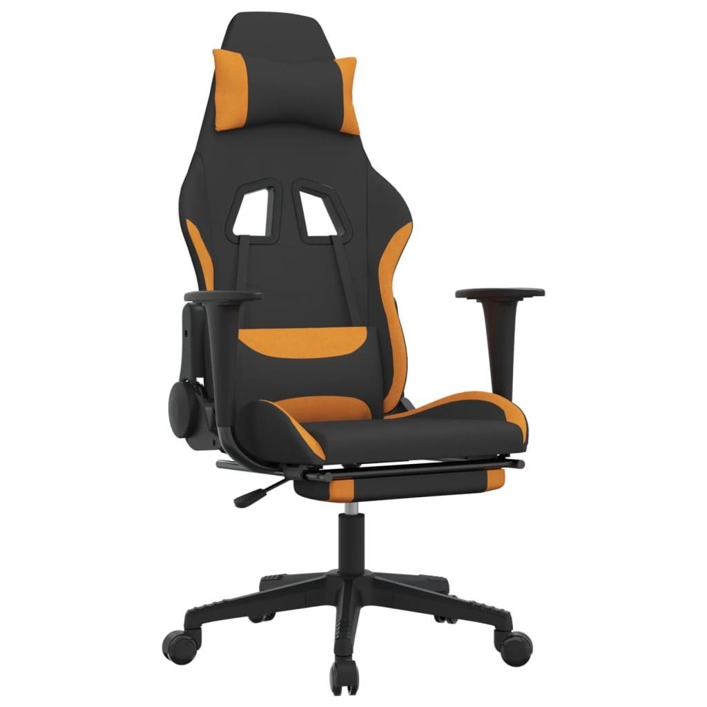 DOTMALL Gaming-Stuhl mit Fußstütze und Massage-Lendenkissen Bürostuhl Zocker Stuhl