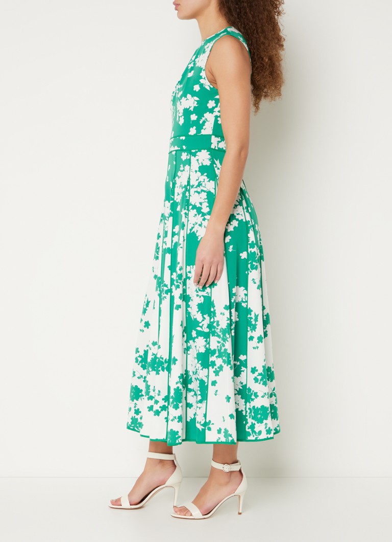 Abito midi con stampa floreale Angelica di Hobbs
