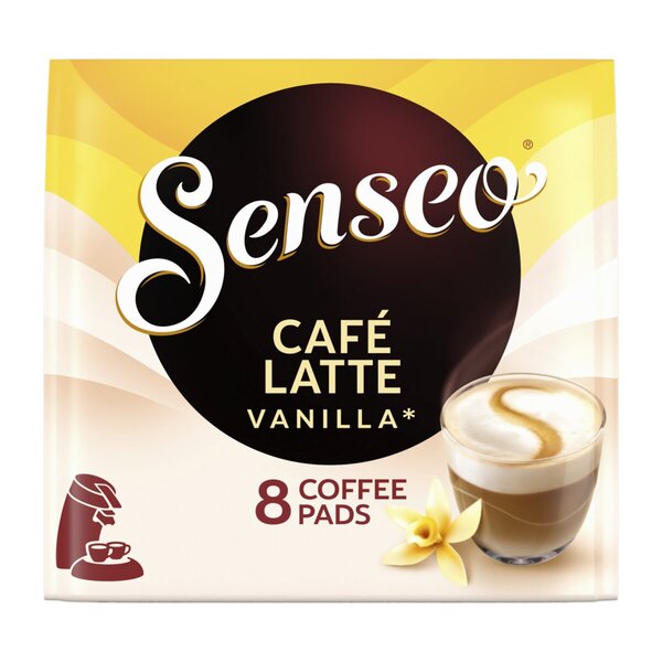 Douwe Egberts Senseo Café Latte Vanilla jastučići za kavu 8 komada