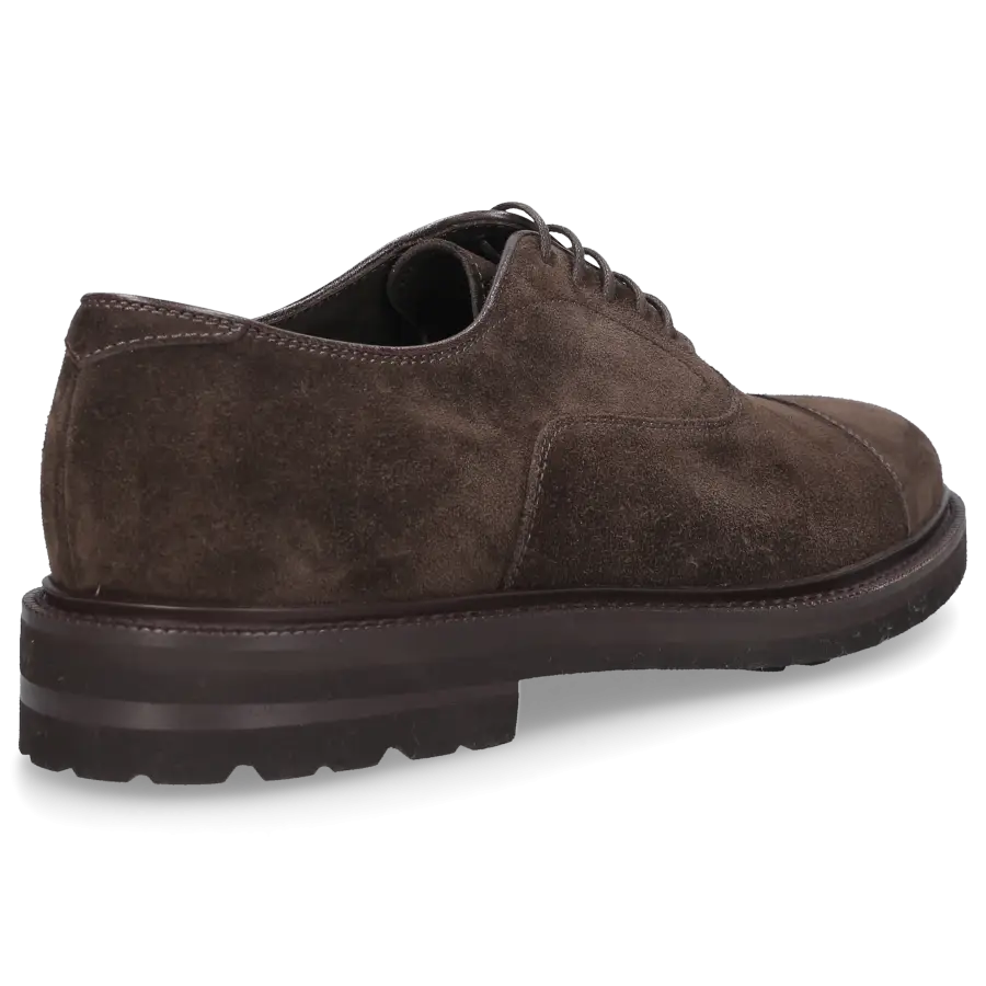 Henderson - Businessschuhe Oxford 81300 Veloursleder - braun