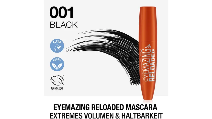 MANHATTAN COSMETICS Eyemazing Reloaded Mascara 12 ml Black