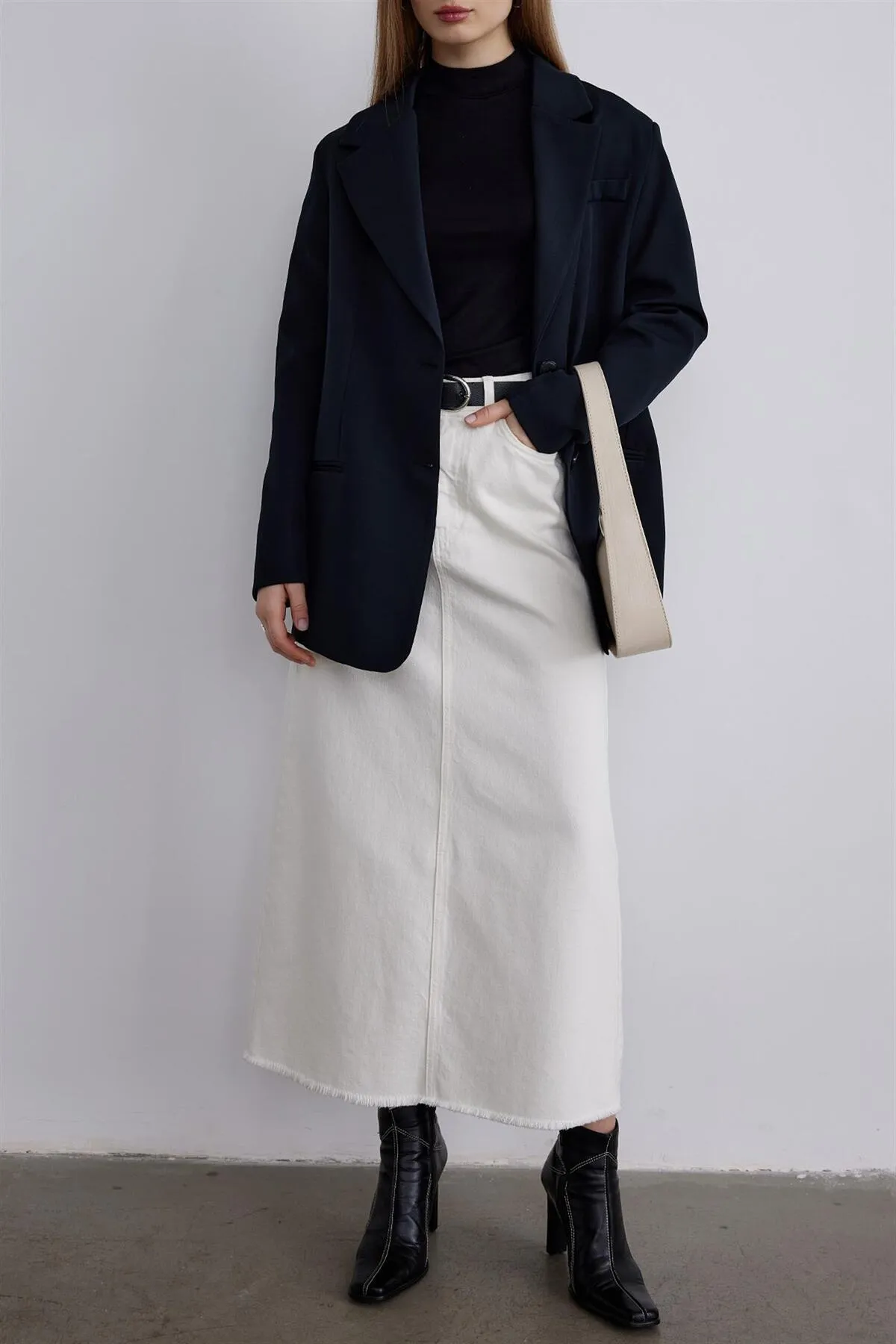 Suud Collection  Rock - Ecru - Maxi