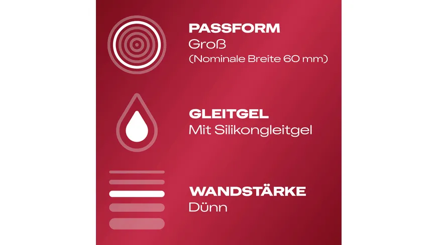 Durex Kondome Gefühlsecht XXL