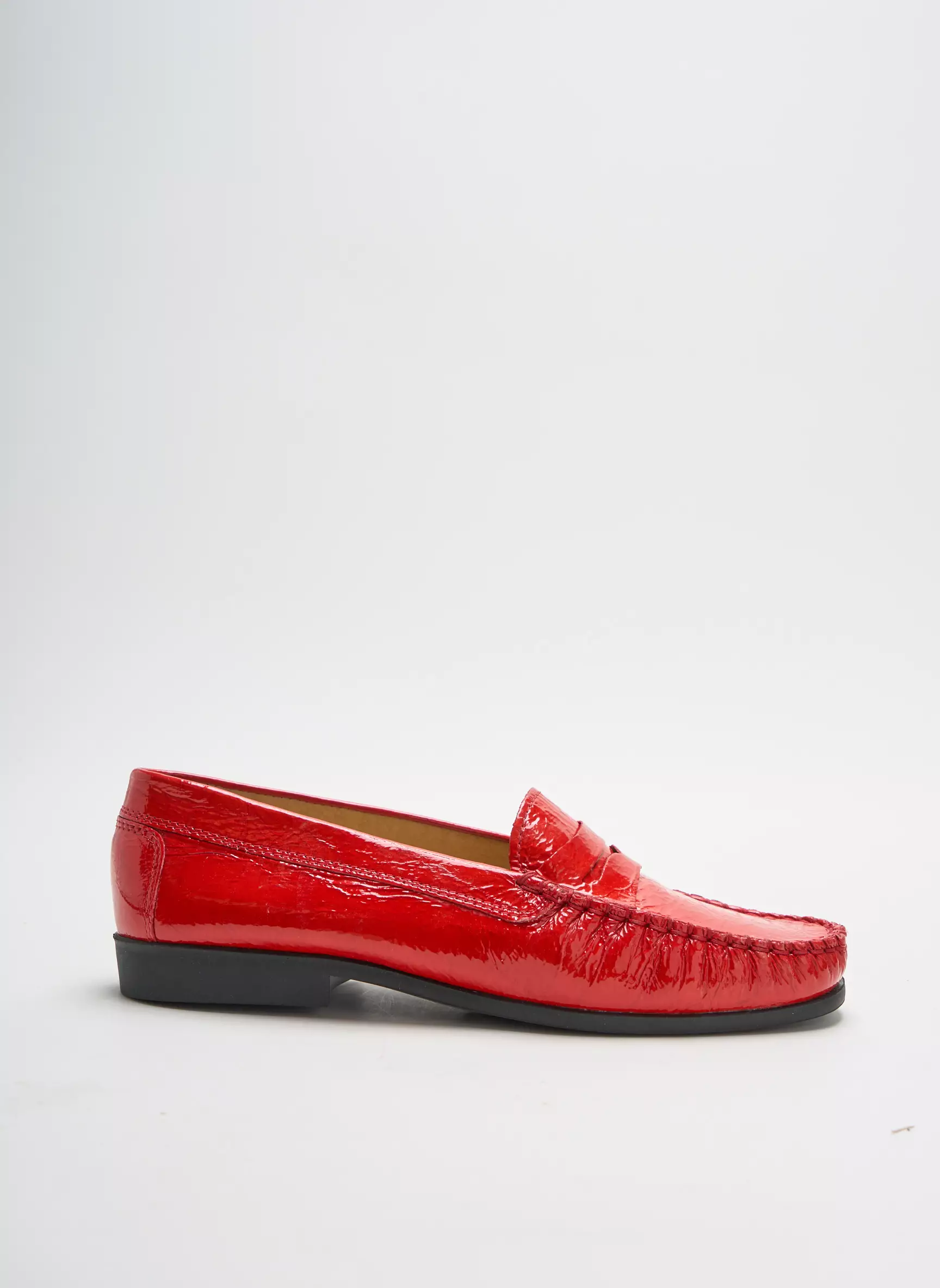 Geo Reino Mocassins Femme couleur rouge
