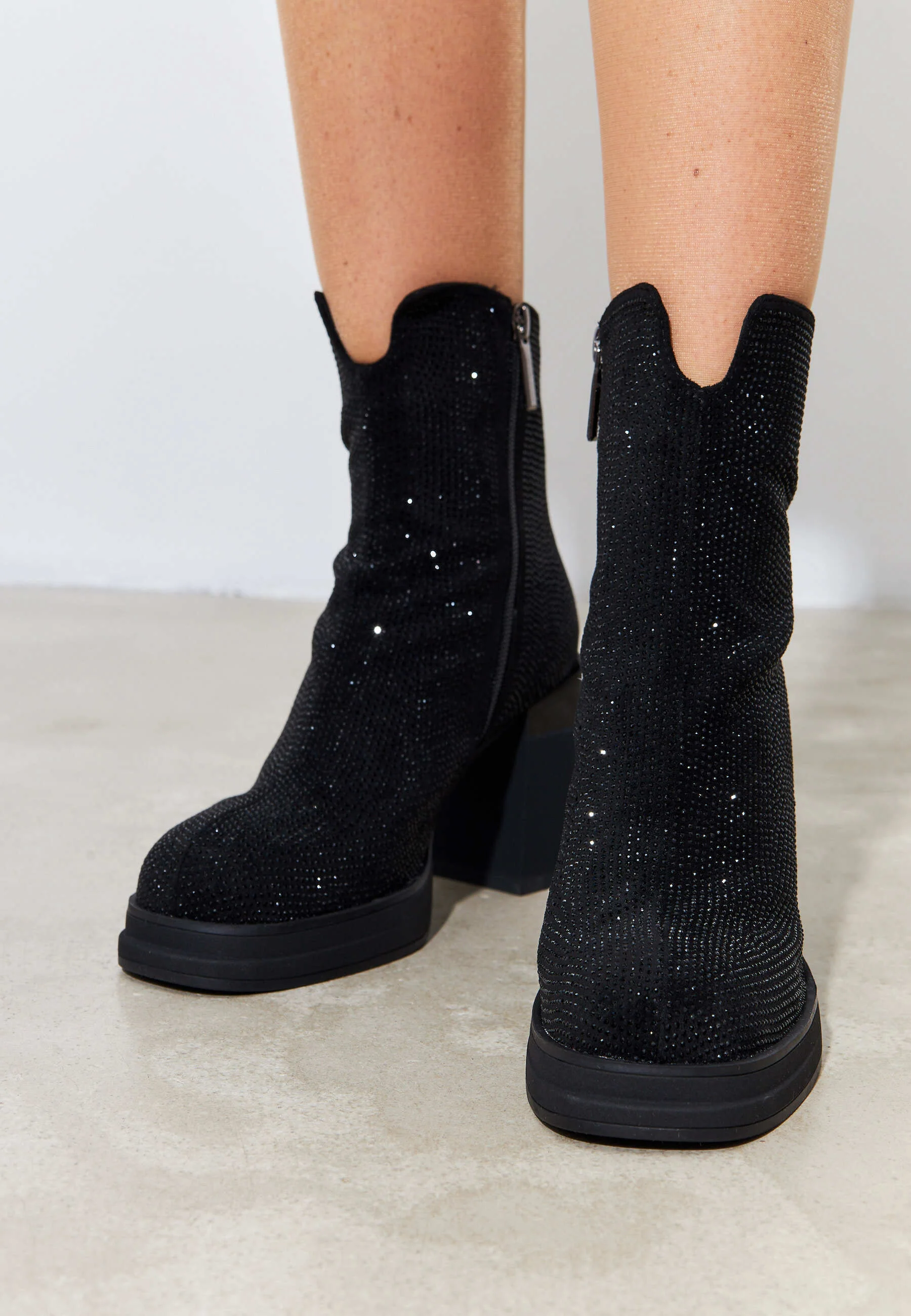 Cesare Gaspari BLOCK HEEL - Botines con plataforma
