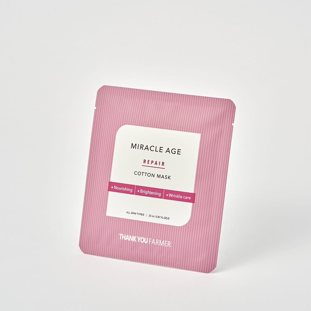 Thank You Farmer Miracle Age Repair Cotton Mask 25 ml