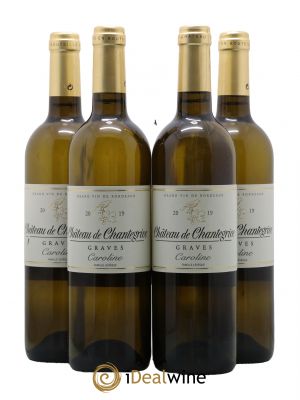 Château de Chantegrive Cuvée Caroline  2019 - Lot de 4 Bouteilles