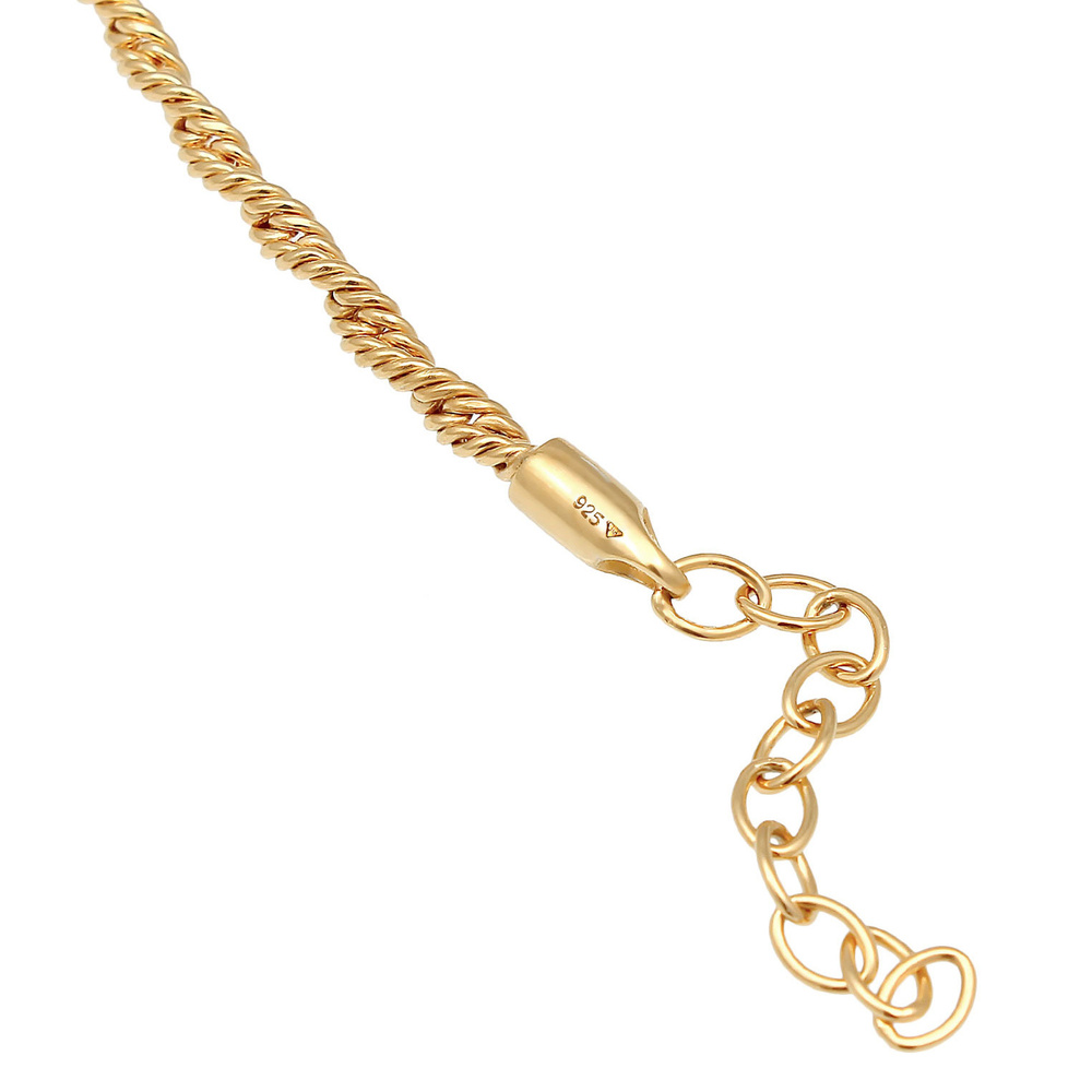 Elli PREMIUM Elli PREMIUM Collier Dames Choker Tordu Cord Collier en cordon Blogger Trend in 9 collier