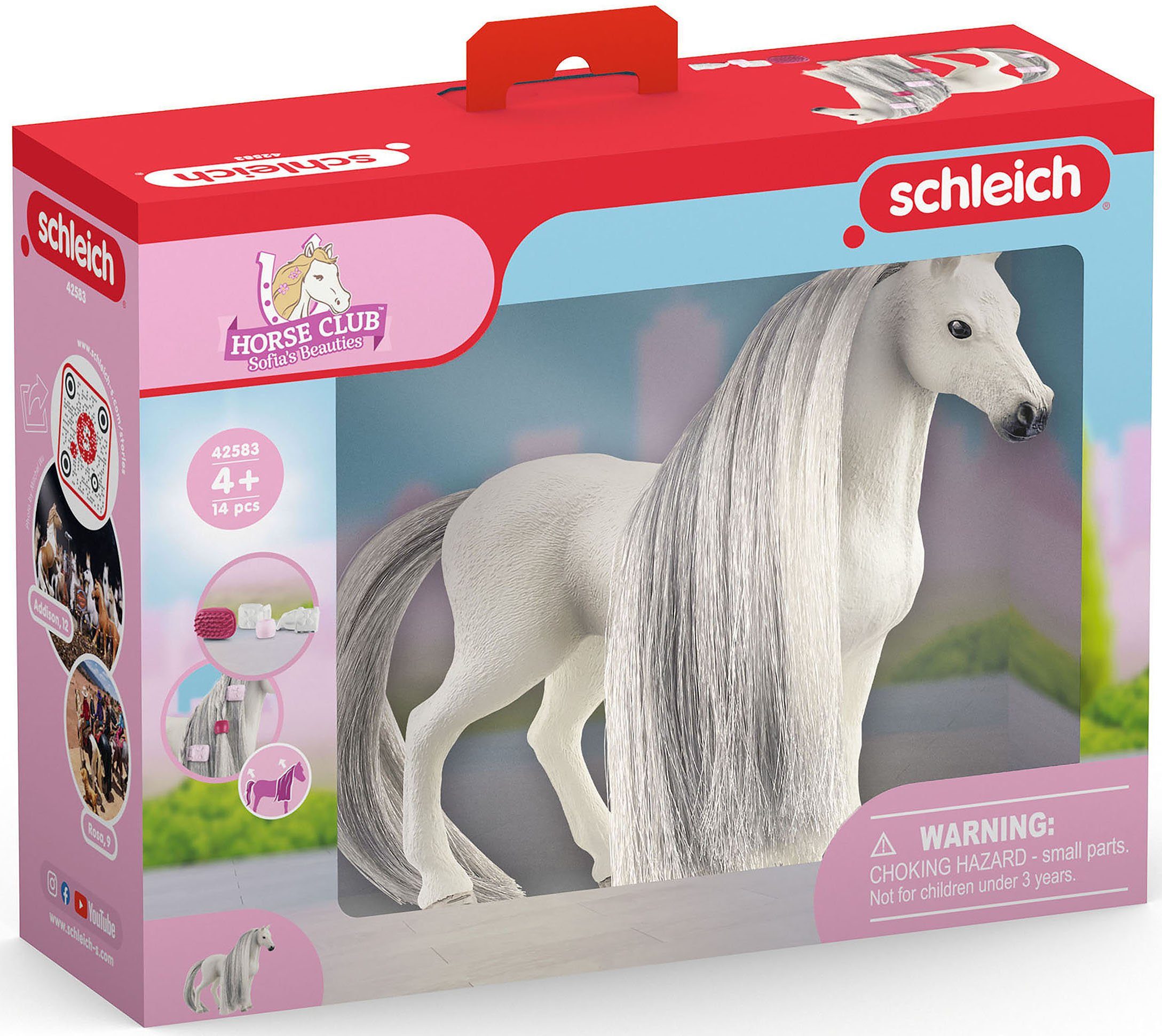 Schleich® Spielfigur HORSE CLUB, Beauty Horse Quarter Horse Stute (42583)