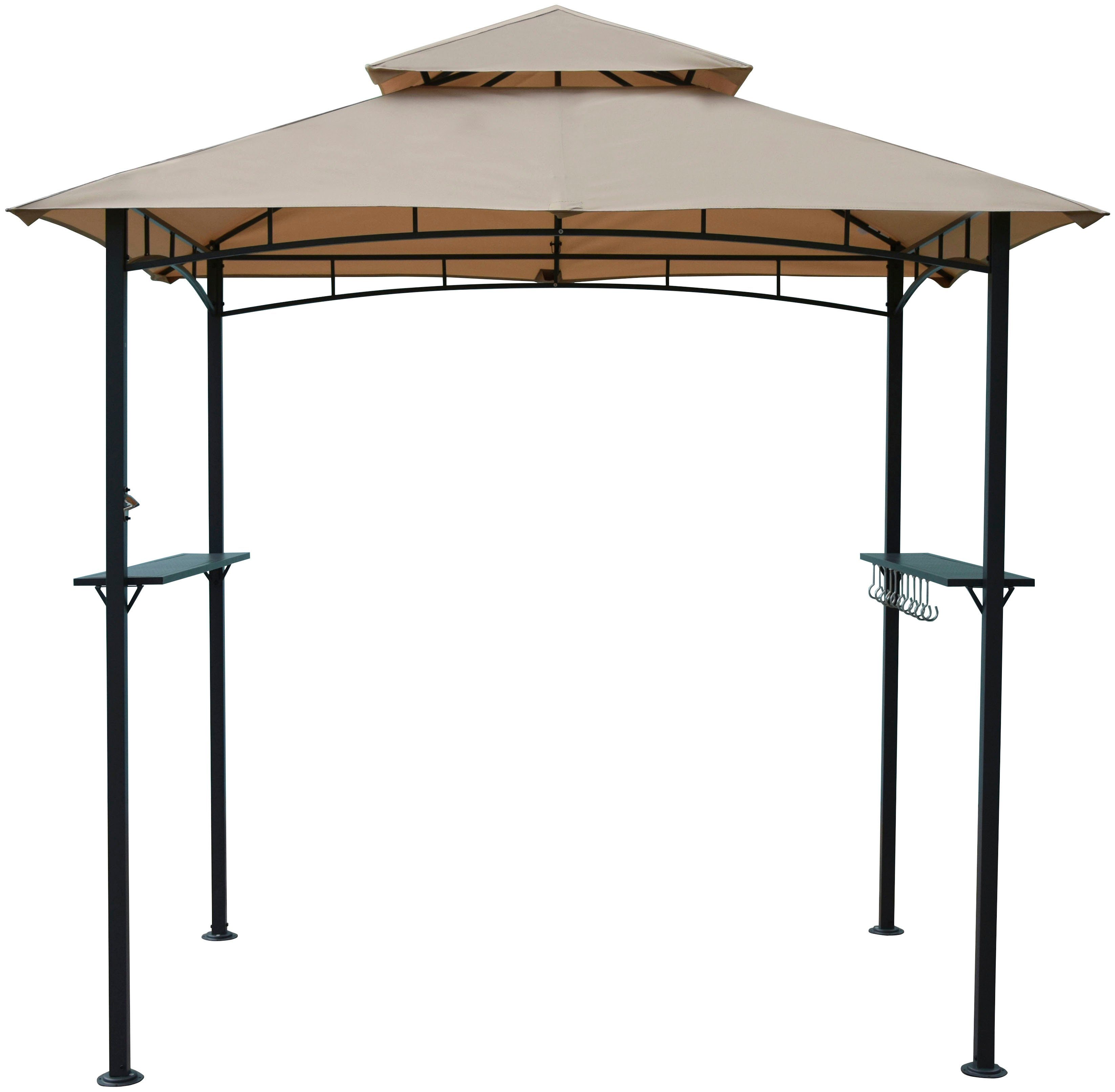 KONIFERA Grillpavillon Porto, BxTxH: 240x150x251cm, verschiedene Farben