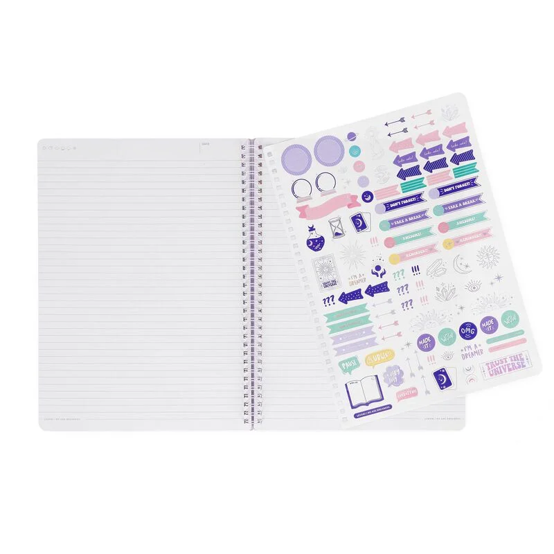 Cuaderno rayado - Maxi - Encuadernación en espiral - Formato A5