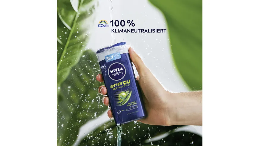NIVEA MEN Duschgel energy 24H fresh effect 3 in 1 250 ml