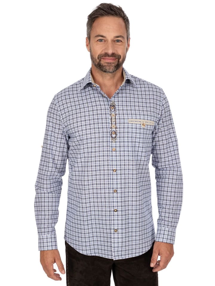 Gipfelstürmer Hemd 420005-4237 in jeans günstig kaufen S
