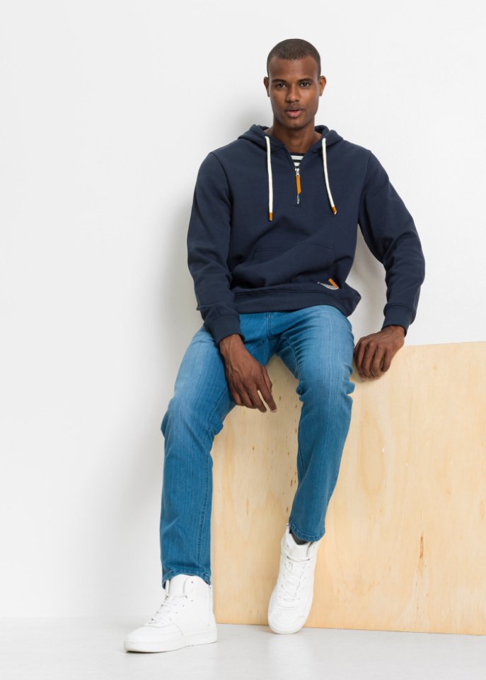 Kapuzensweatshirt mit Komfortschnitt