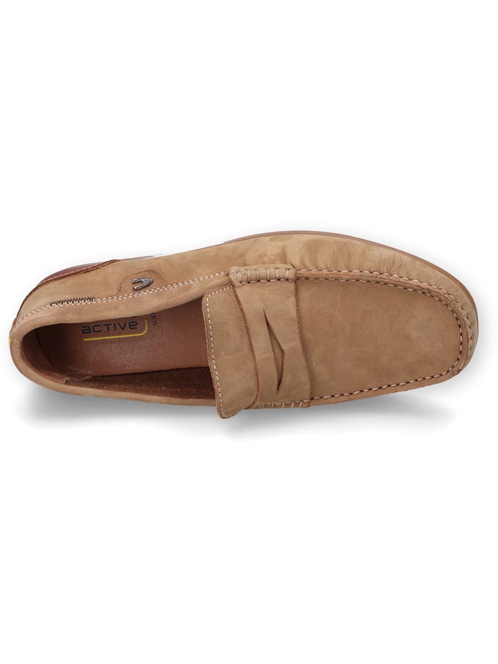 Camel Active Leder-Slipper 