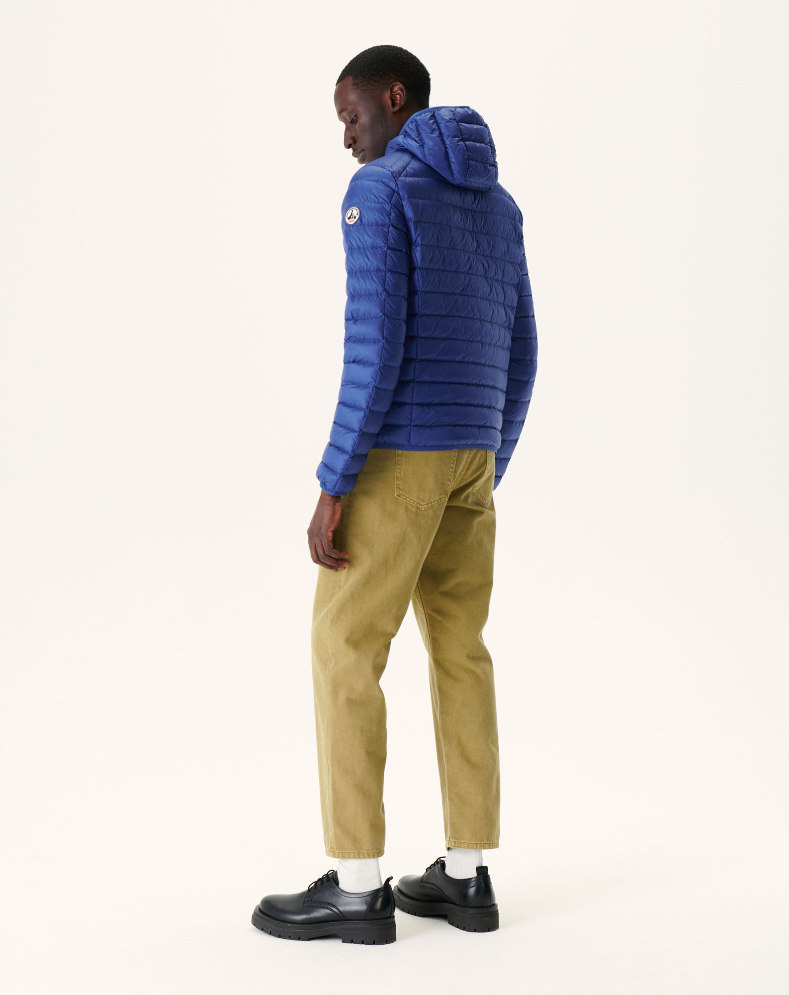 Doudoune légère à capuche Dark denim Nico