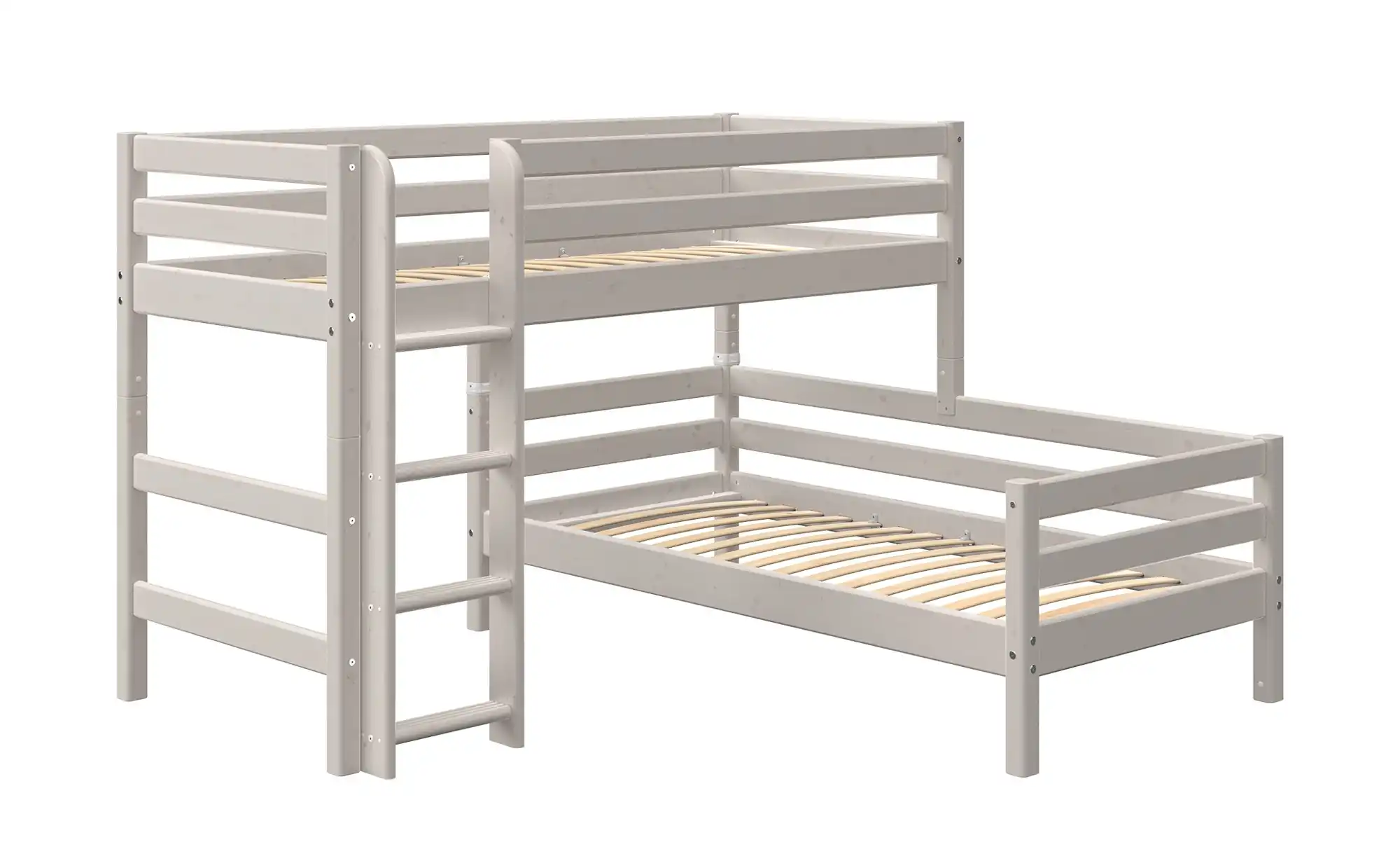 FLEXA Mittelhohes Kombibett mit Leiter Flexa Classic