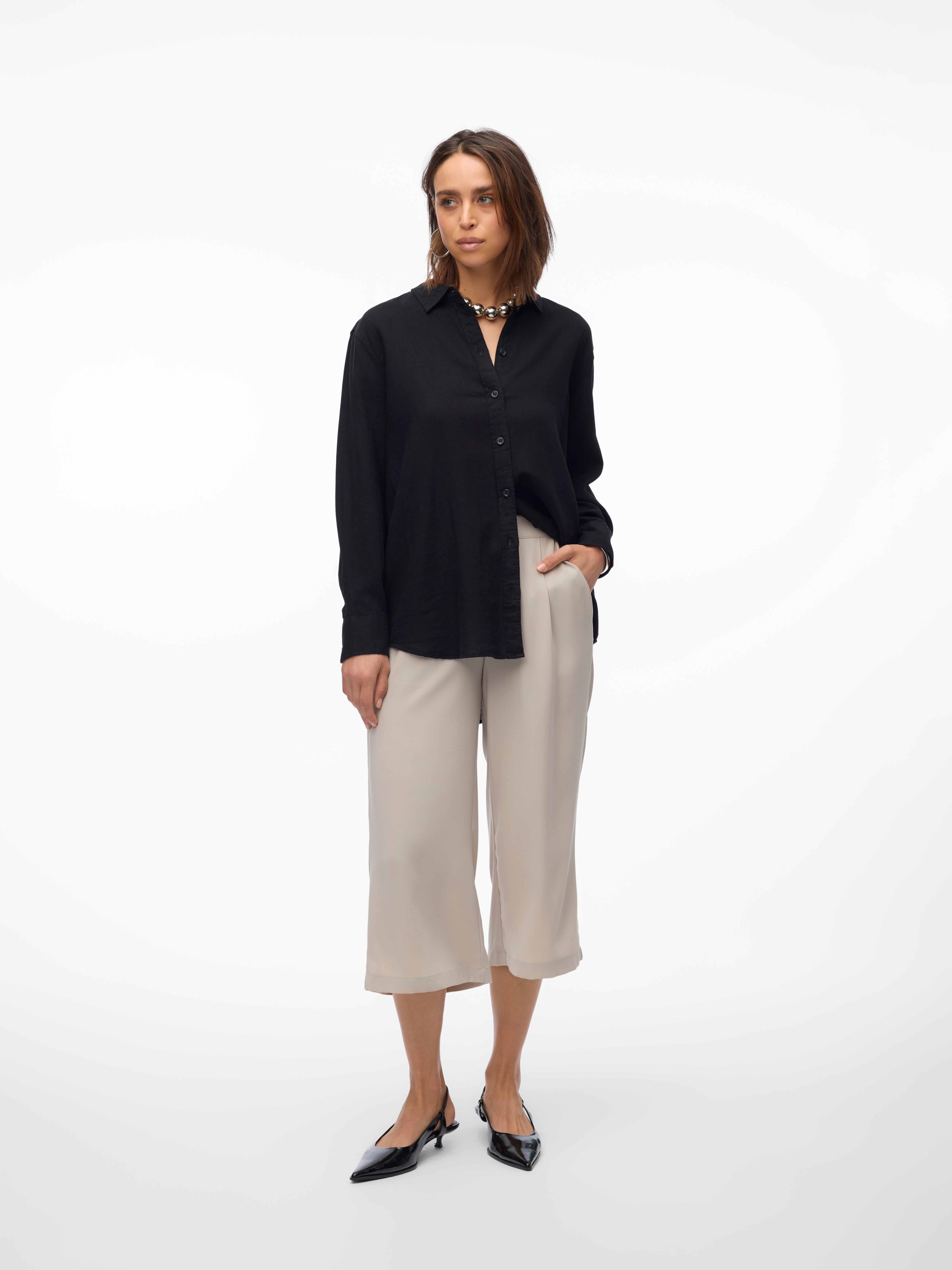 VMCOCO Mittlere Taille Culottehose