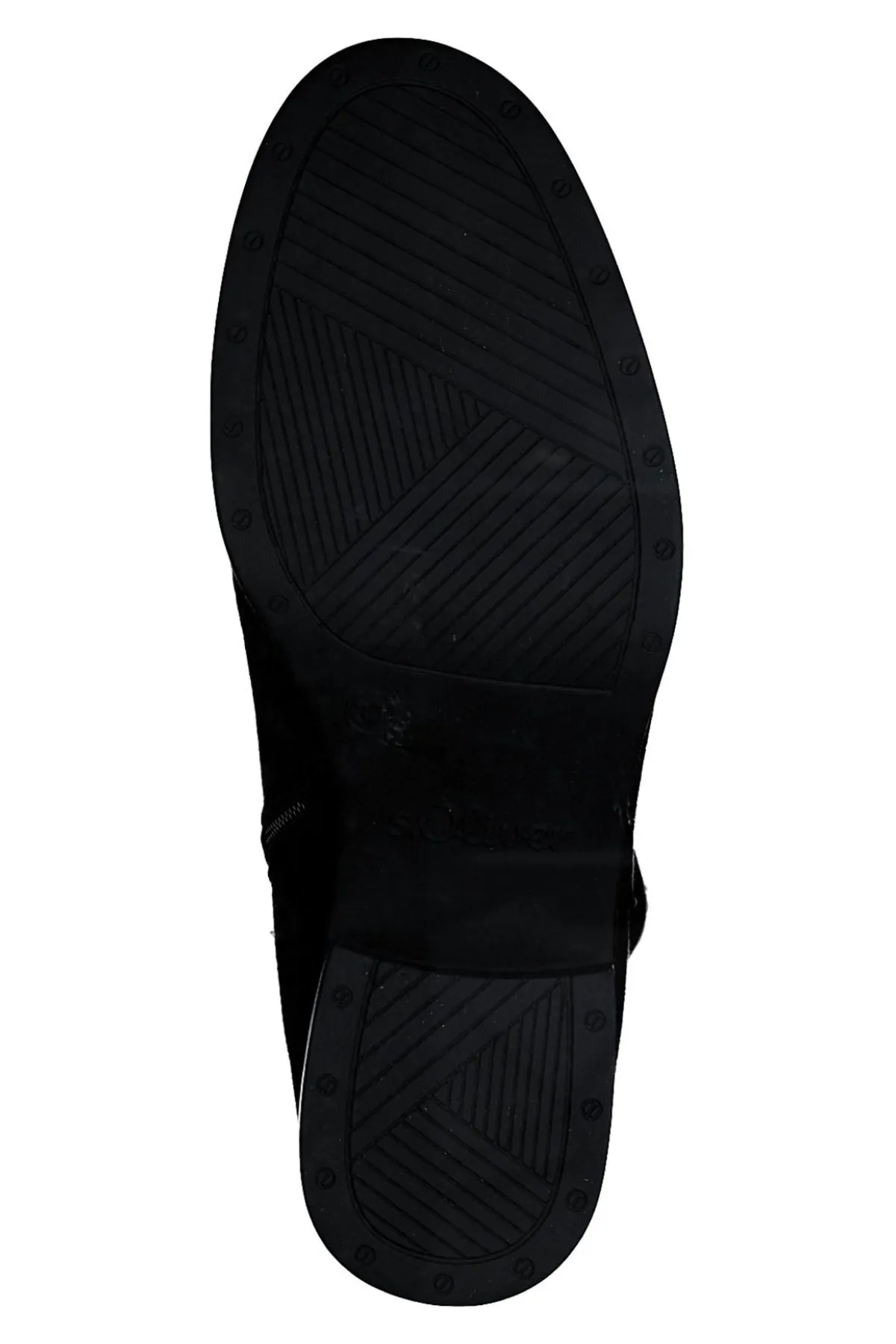 s.Oliver  Stiefelette - Schwarz - Blockabsatz