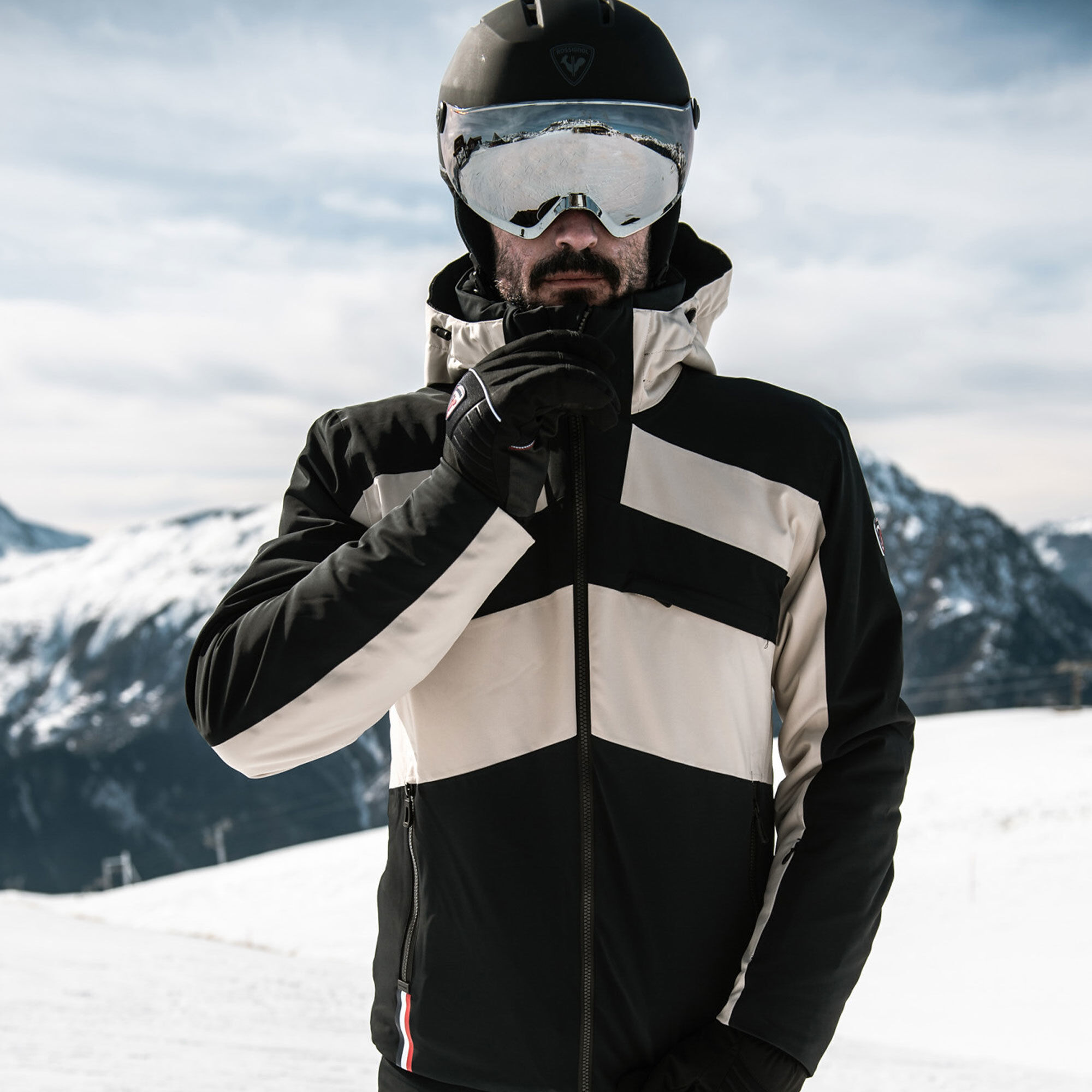 Veste de ski React Merino Homme