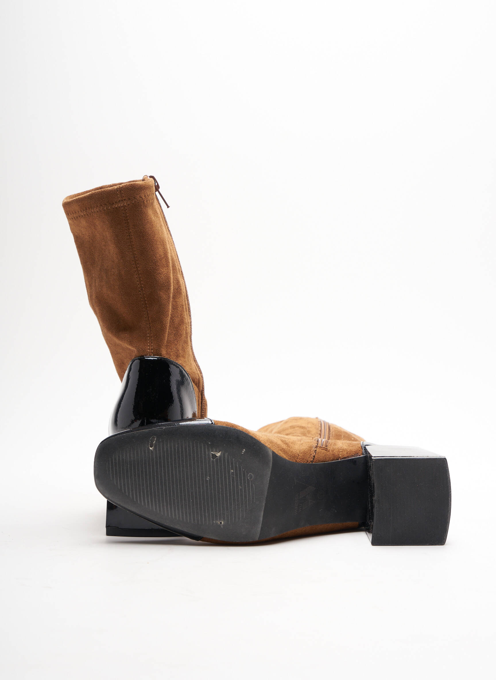 Vanessa Wu Bottines Femme couleur marron