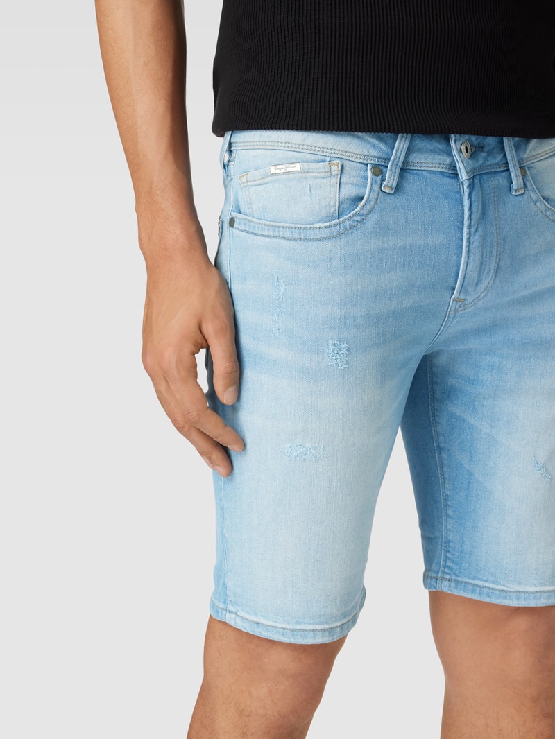 Jeansshorts im 5-Pocket-Design Modell 'HATCH' in jeans