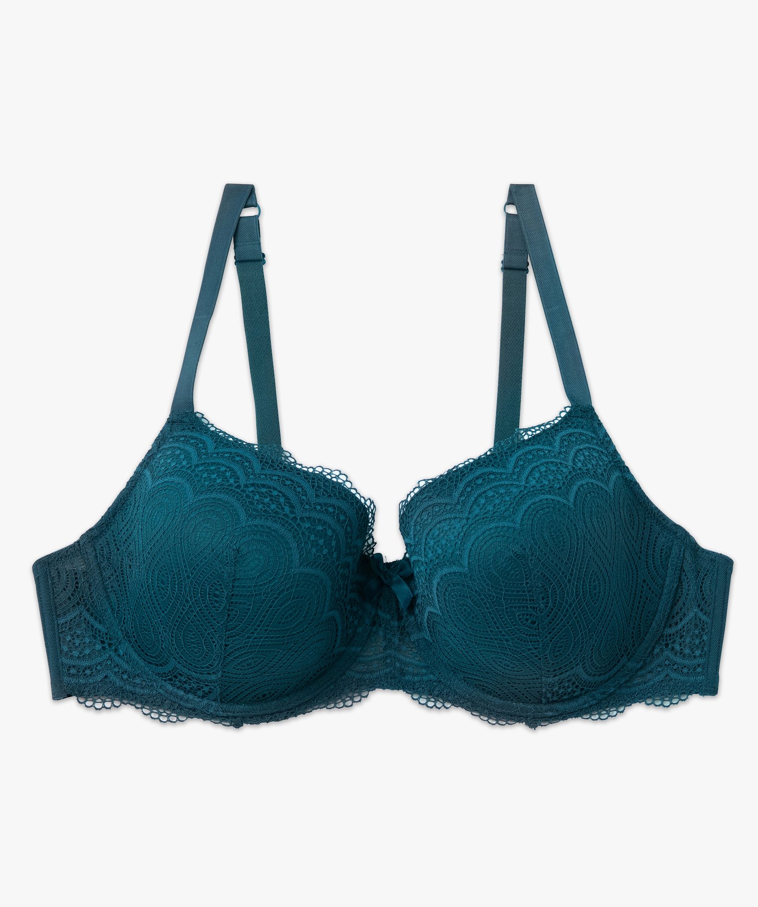Soutien-gorge grande taille à armatures et coques fines bleu | GEMO
