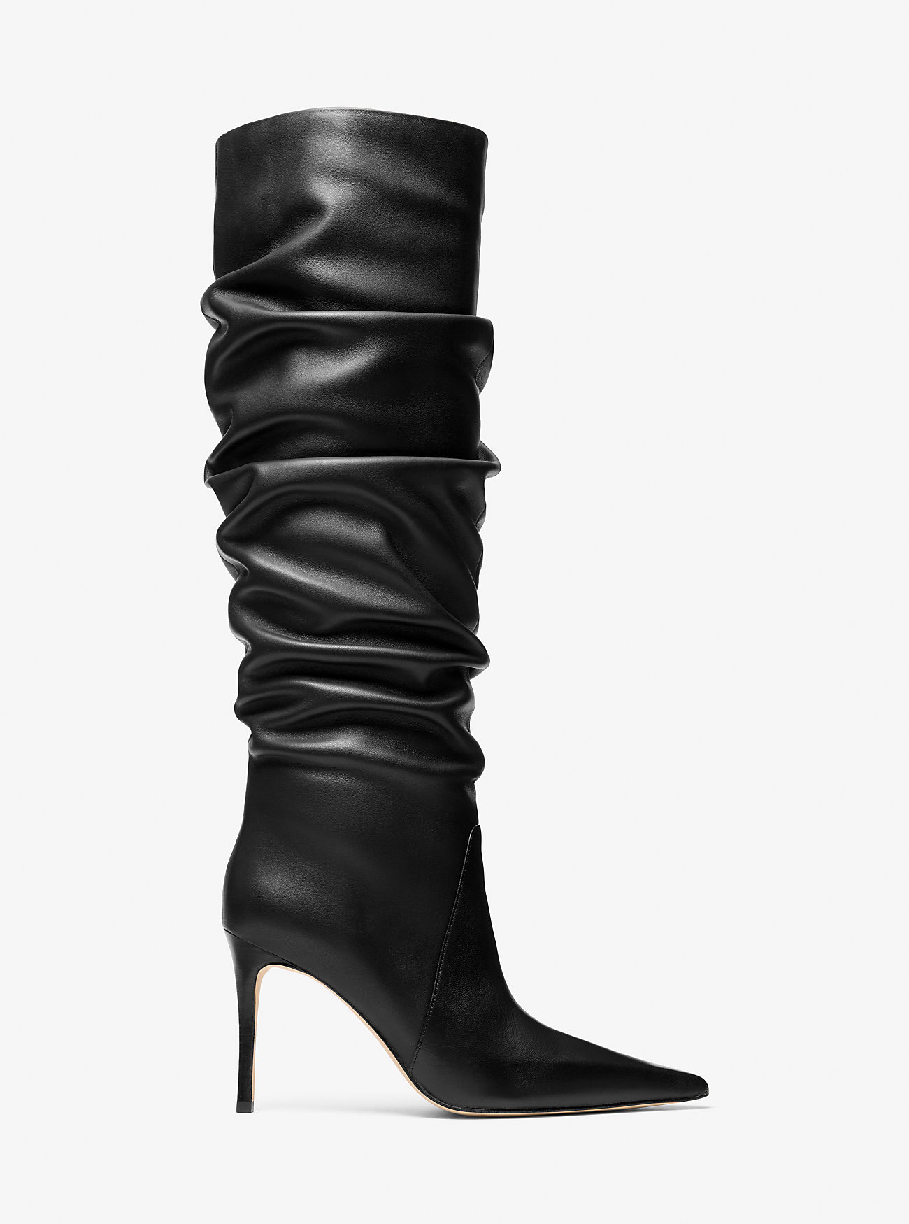 Dawn Leather Boot - BLACK