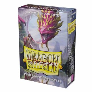 Dragon Shield Japanese Matte Sleeves - Pink Diamond Cornelia (60)