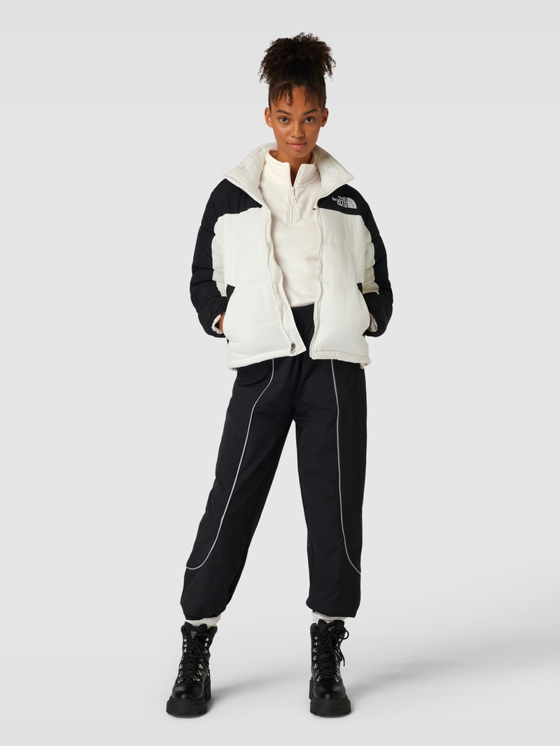 Sweatshirt mit Label-Stitching Modell 'DUSTY' in weiß