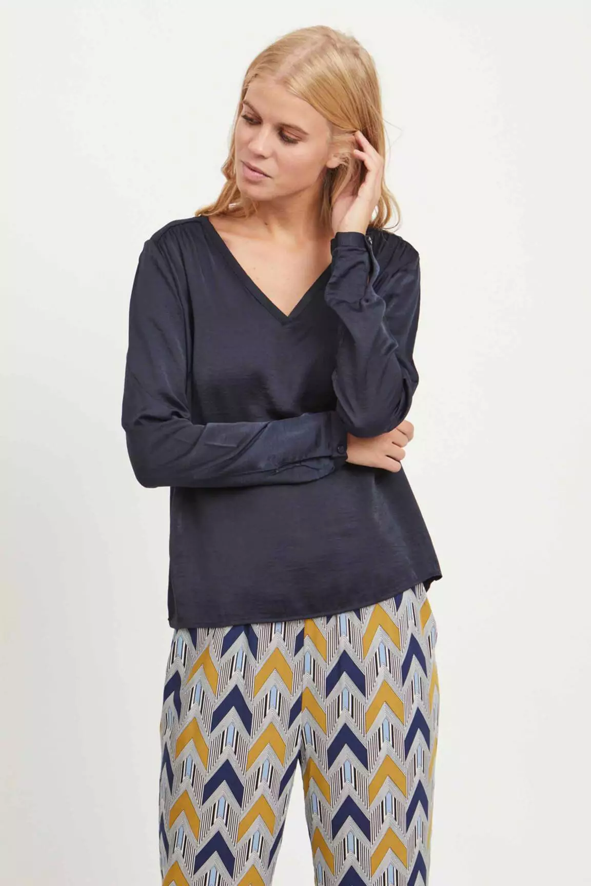 Vila Blouses Femme couleur bleu