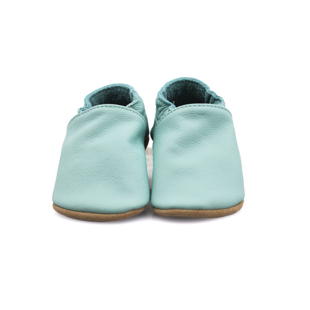 baBice Plain Light Mint Krabbelschuhe