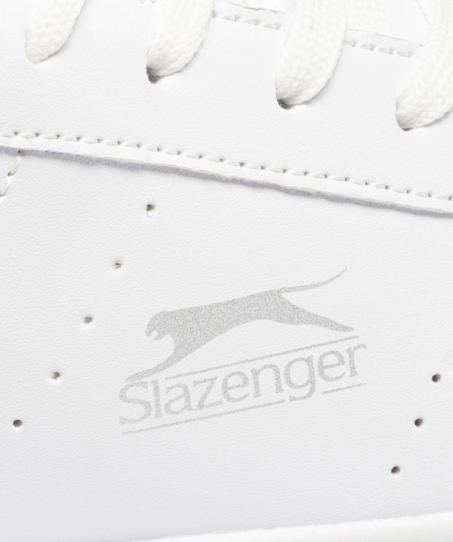 Baskets fille unies avec détails irisés – Slazenger Miram blanc | GEMO
